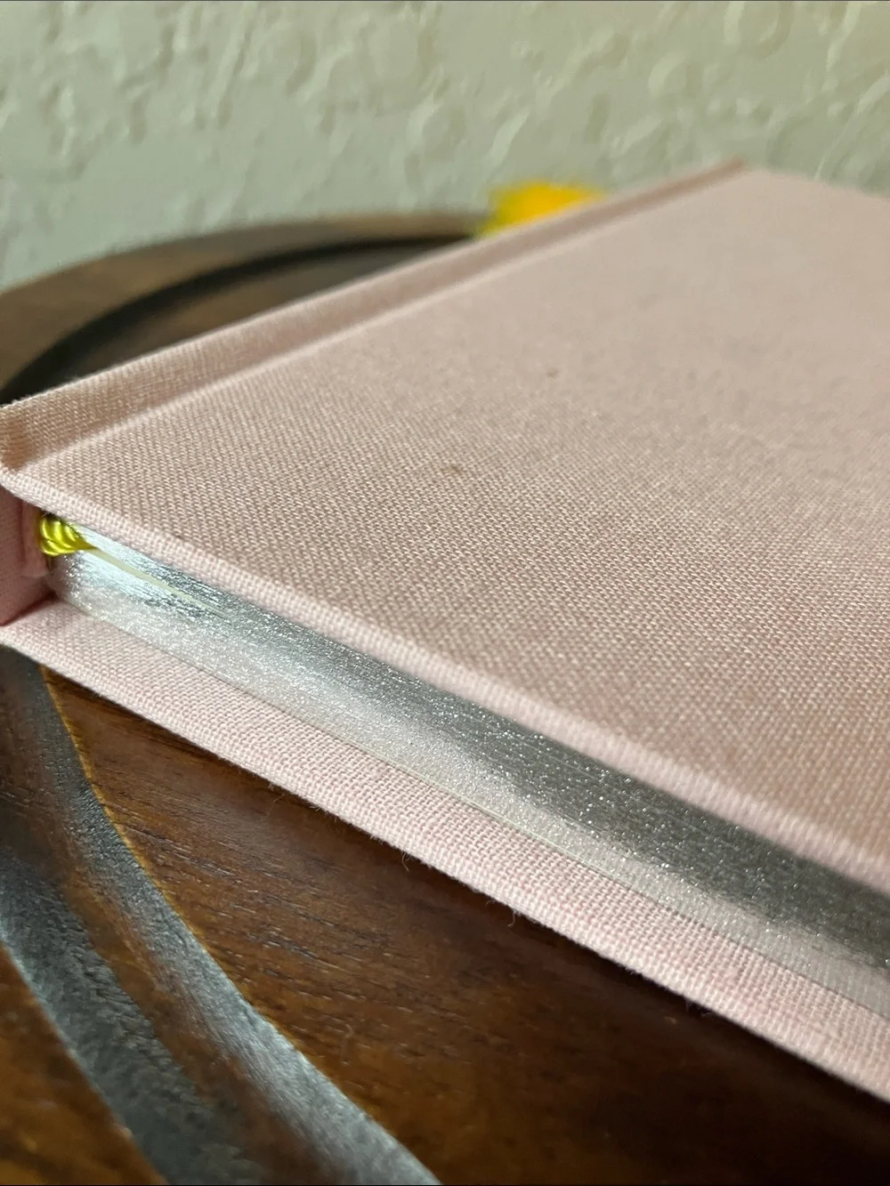 Kate Spade: Pink “I do.” Cloth Hardcover Journal